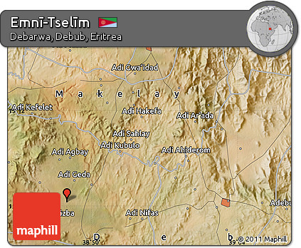 Satellite Map of Emnī-Tselīm