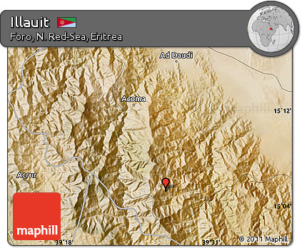 Satellite Map of Illauit