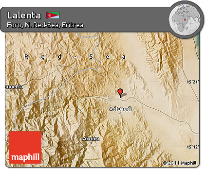 Satellite Map of Lalenta