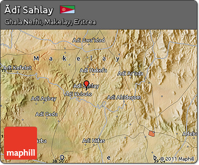 Satellite Map of Ādī Sahlay
