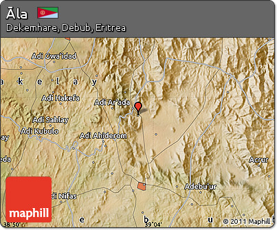 Satellite Map of Āla