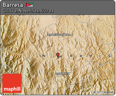 Satellite Map of Barresa