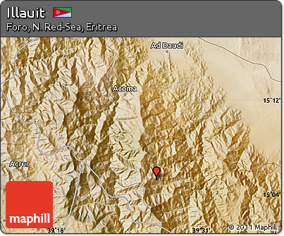 Satellite Map of Illauit