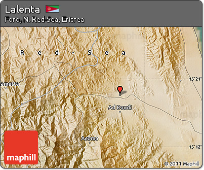 Satellite Map of Lalenta