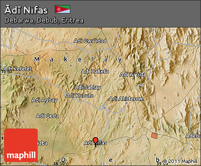 Satellite Map of Ādī Nifas