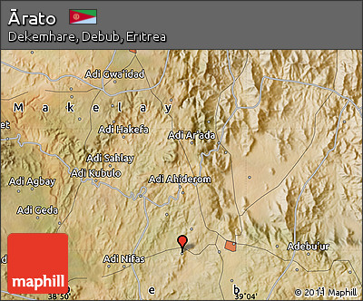 Satellite Map of Ārato