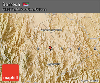 Satellite Map of Barresa