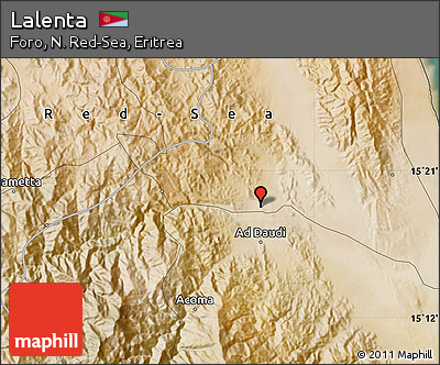 Satellite Map of Lalenta