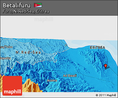 Political Panoramic Map of Betalifuru