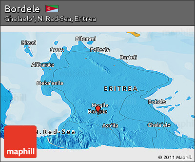 Political Panoramic Map of Bordele