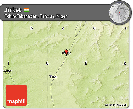 Physical Map of Jirket