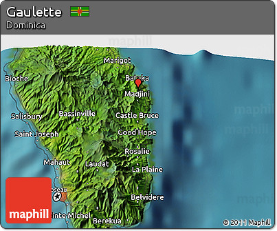 Satellite 3D Map of Gaulette