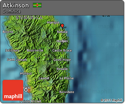 Satellite Map of Atkinson