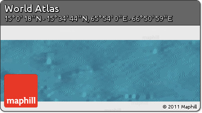 Satellite Panoramic Map of the Area around 15° 17' 31" N, 66° 22' 30" E