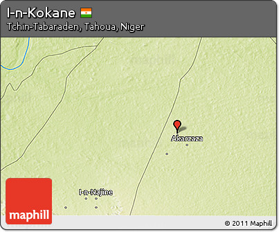Physical 3D Map of I-n-Kokane