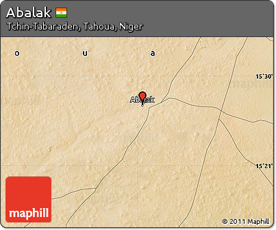 Satellite Map of Abalak