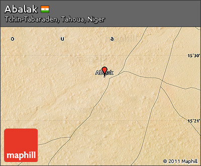 Satellite Map of Abalak