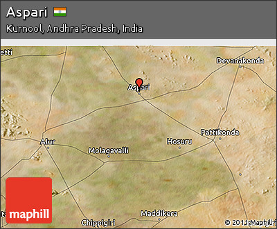Satellite 3D Map of Aspari