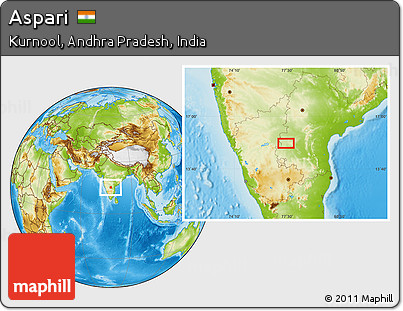 Physical Location Map of Aspari