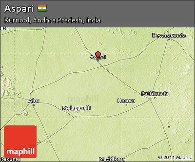 Physical Map of Aspari