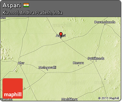 Physical Map of Aspari