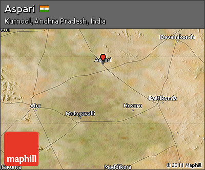Satellite Map of Aspari