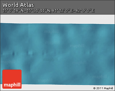 Satellite 3D Map of the Area around 15° 17' 31" N, 81° 40' 30" E