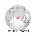 Outline Map of the Area around 15° 17' 31" N, 81° 40' 30" E, rectangular outline