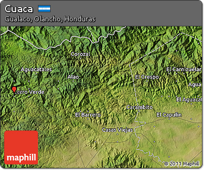 Satellite Map of Cuaca