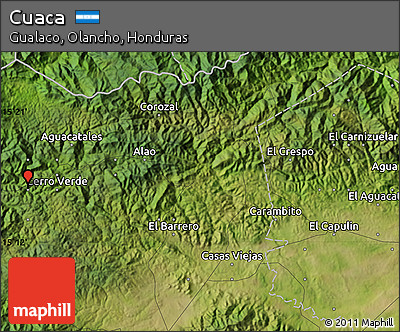 Satellite Map of Cuaca