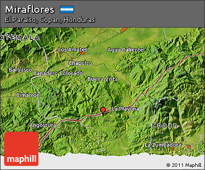 Satellite 3D Map of Miraflores