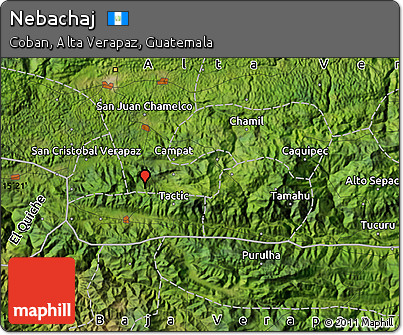 Satellite Map of Nebachaj