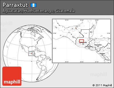 Blank Location Map of Parraxtut