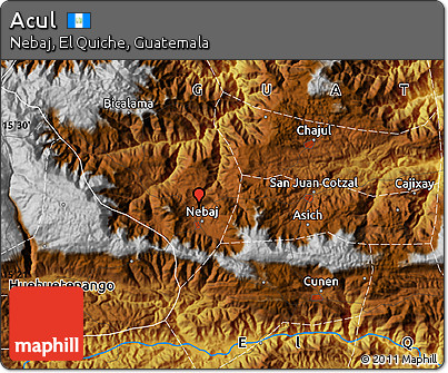 Physical Map of Acul