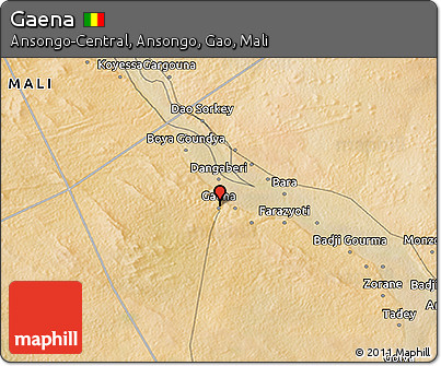 Satellite 3D Map of Gaena