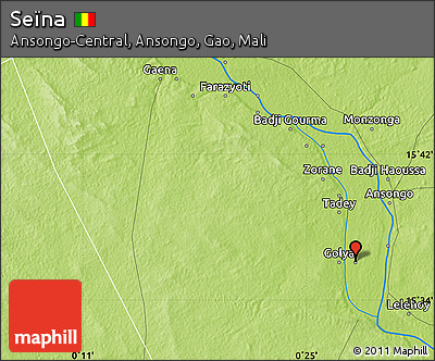 Physical Map of Seïna