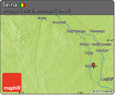 Physical Map of Seïna