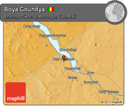 Political Map of Boya Goundya