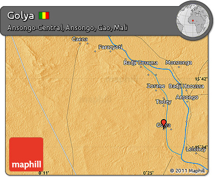 Political Map of Golya