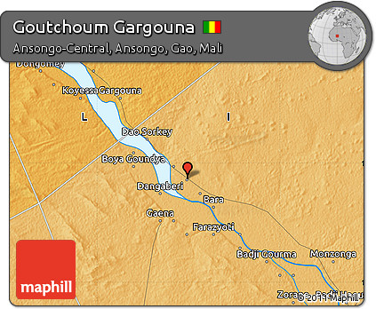 Political Map of Goutchoum Gargouna