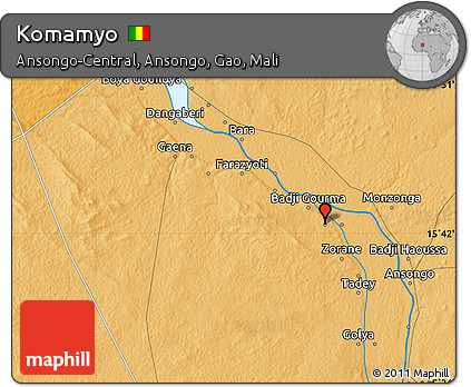 Political Map of Komamyo