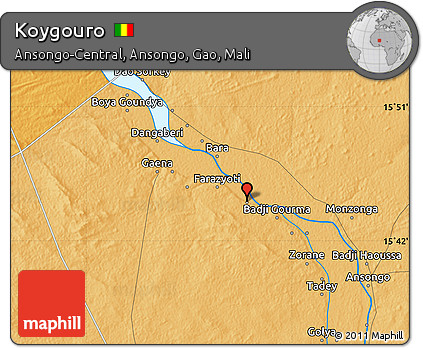 Political Map of Koygouro