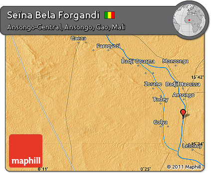 Political Map of Seïna Bela Forgandi