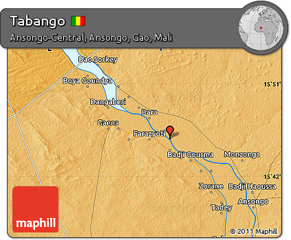Political Map of Tabango