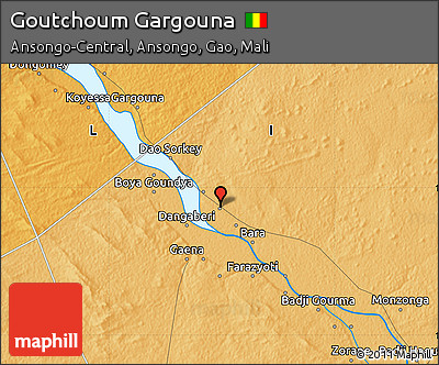 Political Map of Goutchoum Gargouna