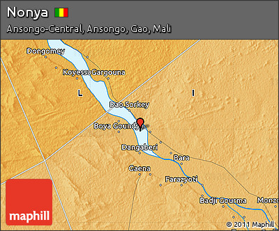 Political Map of Nonya