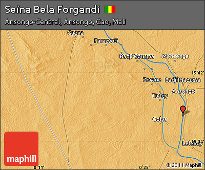 Political Map of Seïna Bela Forgandi