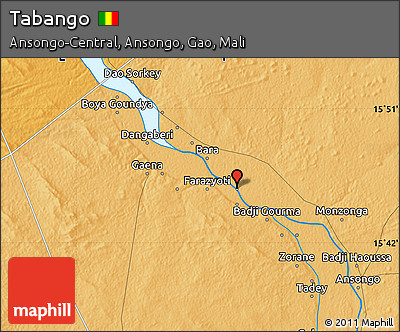 Political Map of Tabango