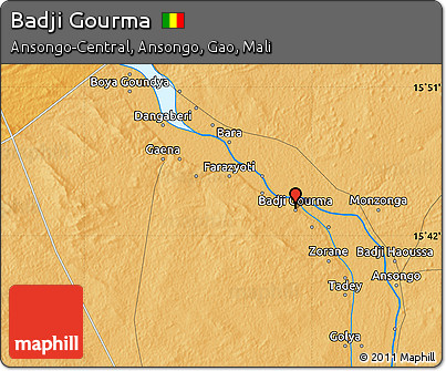 Political Map of Badji Gourma