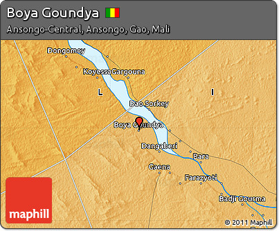 Political Map of Boya Goundya